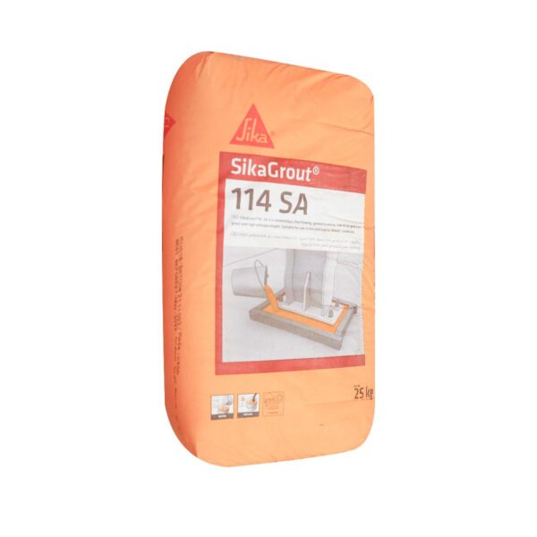 SIKAGROUT 114 NON SHRINKAGE (FOR THICKNESS 10-75MM) ANCHOR BOLT & UNDER FILLING 25KG