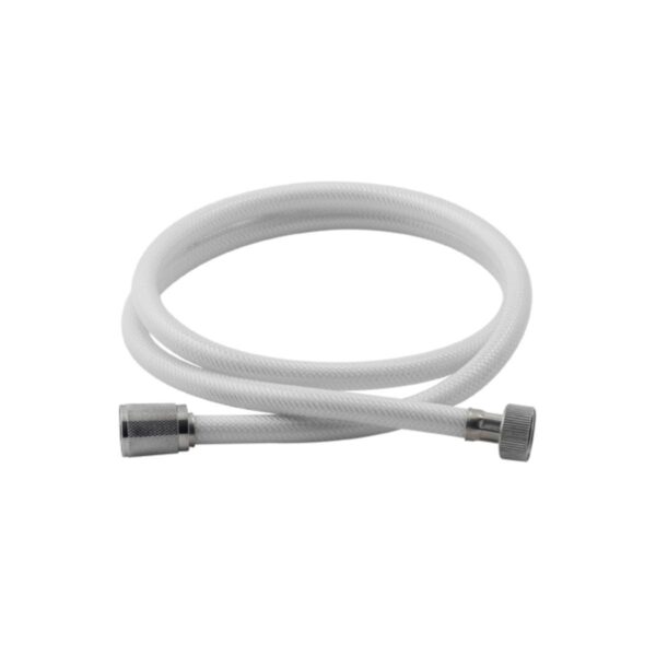 FLEXIBLE HOSE 120cm WHITE FISH NET MODEL F40-120 EURODOCCIA ITALY