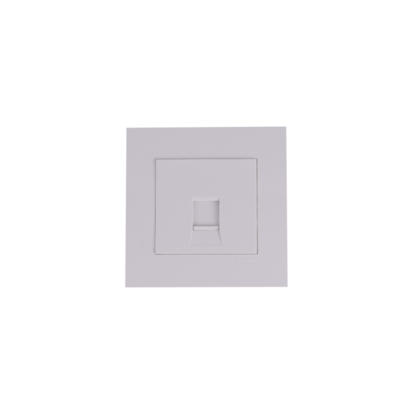 SCHNEIDER VIVACE SOCKET DATA CAT 6 WITH SHUTTER7*7cm-KB31RJ6 WHITE