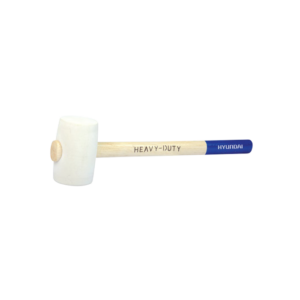Hyundai Rubber Mallet With Wood Handle
