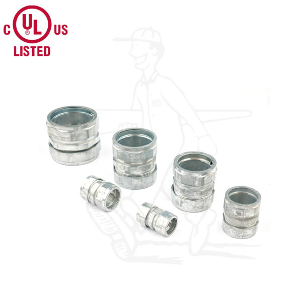 EMT Compression Coupling,Zinc - Image 3