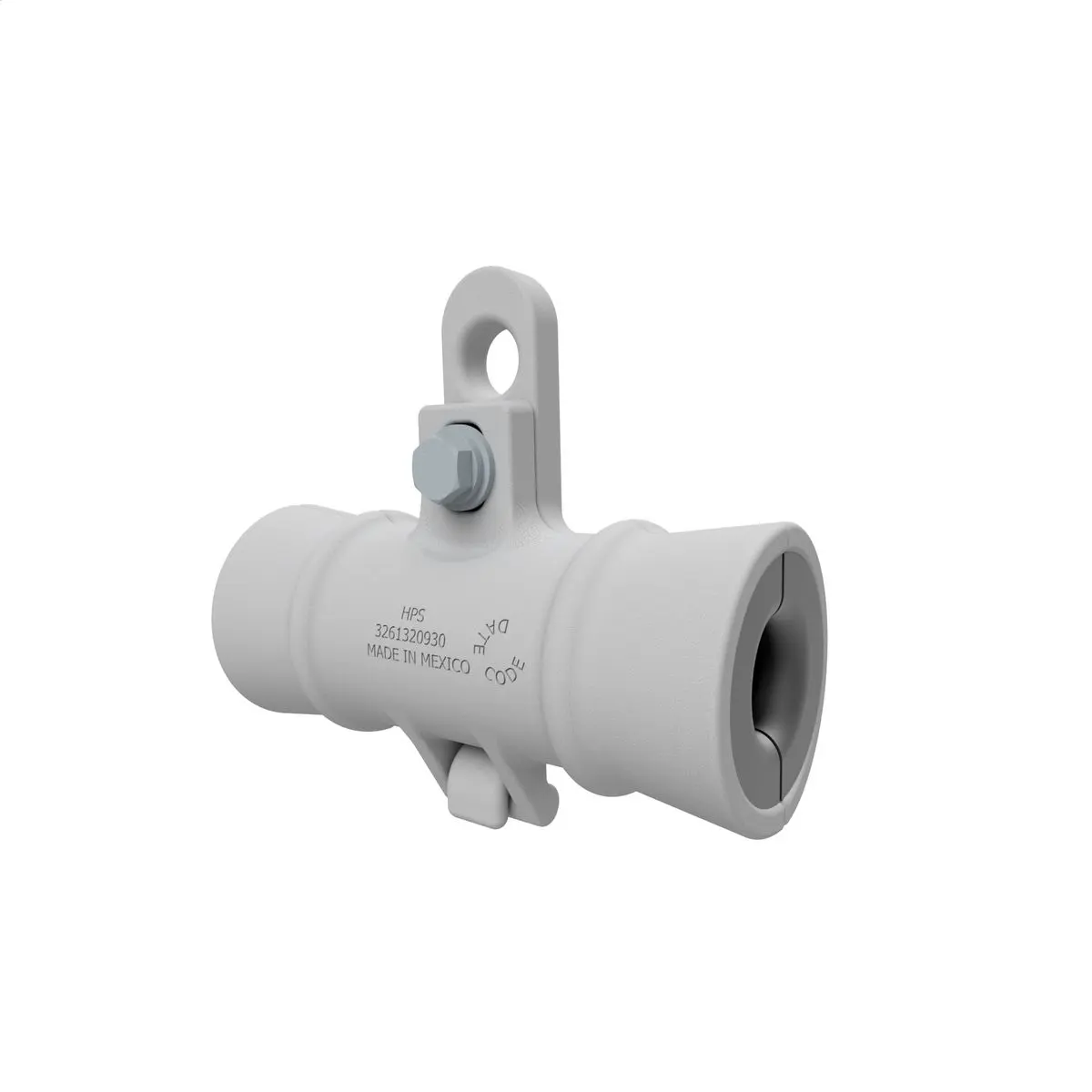 Aluminum ADSS Suspension Clamp, Hanging, .901"-.975" Dia.